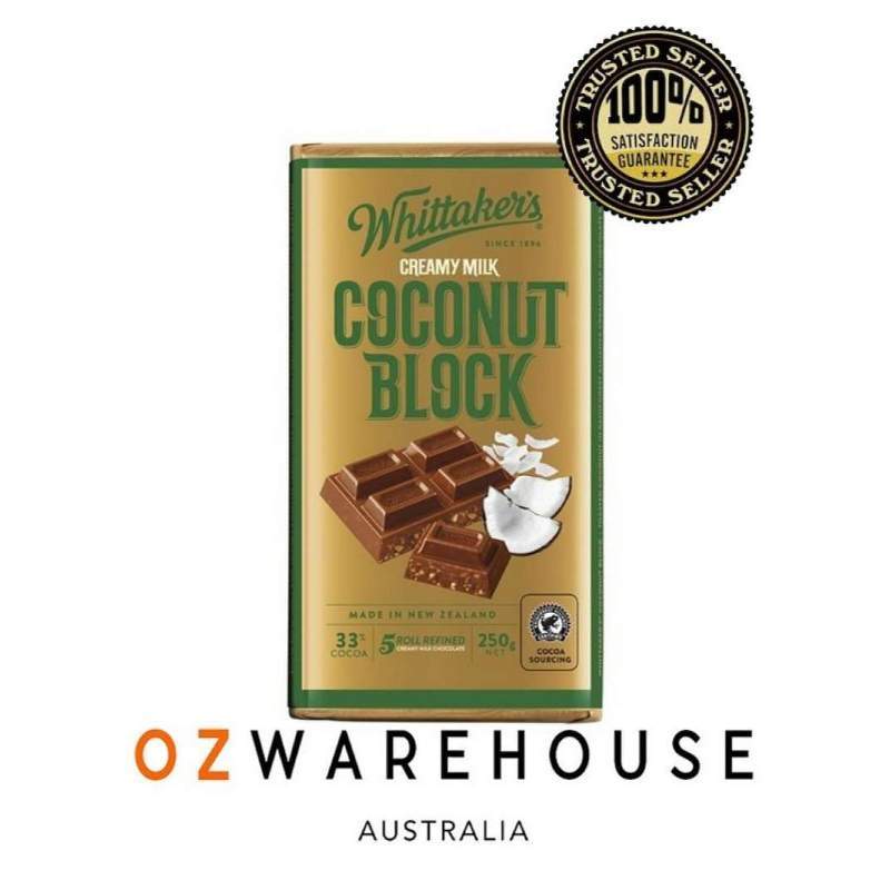 Jual Whittaker's Coconut Milk Chocolate Block Di Seller Ozwarehouse ...