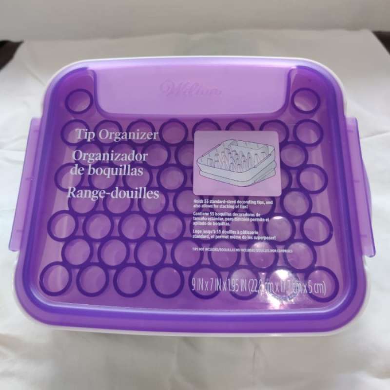 Jual Wilton Decorating Tip Organizer Tempat Spuit (kode A 008)) Di