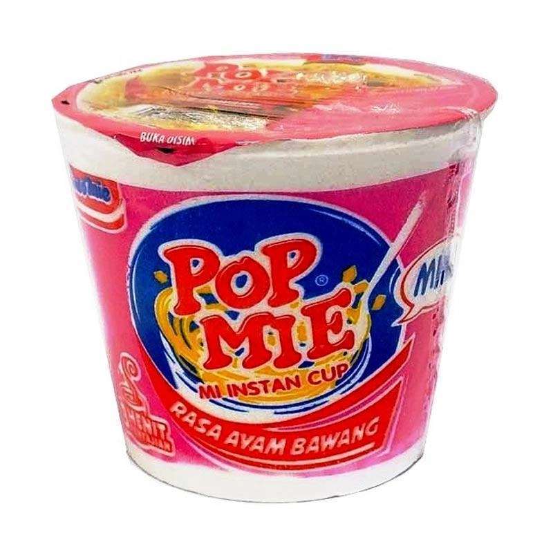 Promo Pop Mie Rasa Ayam Bawang Mie Instant [40 g/ Mini] Diskon 9% di ...