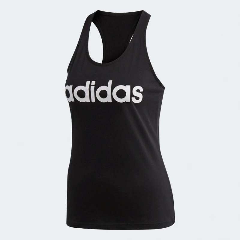 Promo adidas Women Running Essential Linear Slim Tank Top Lari Wanita