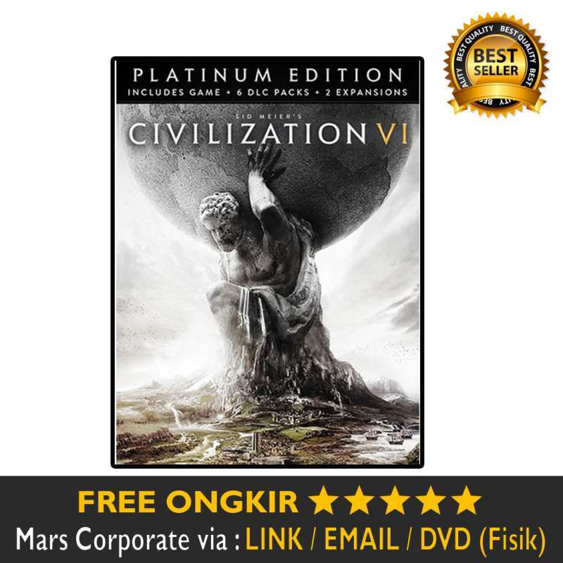 Jual Sid Meier's Civilization VI Full Version Game PC - PC Games ...