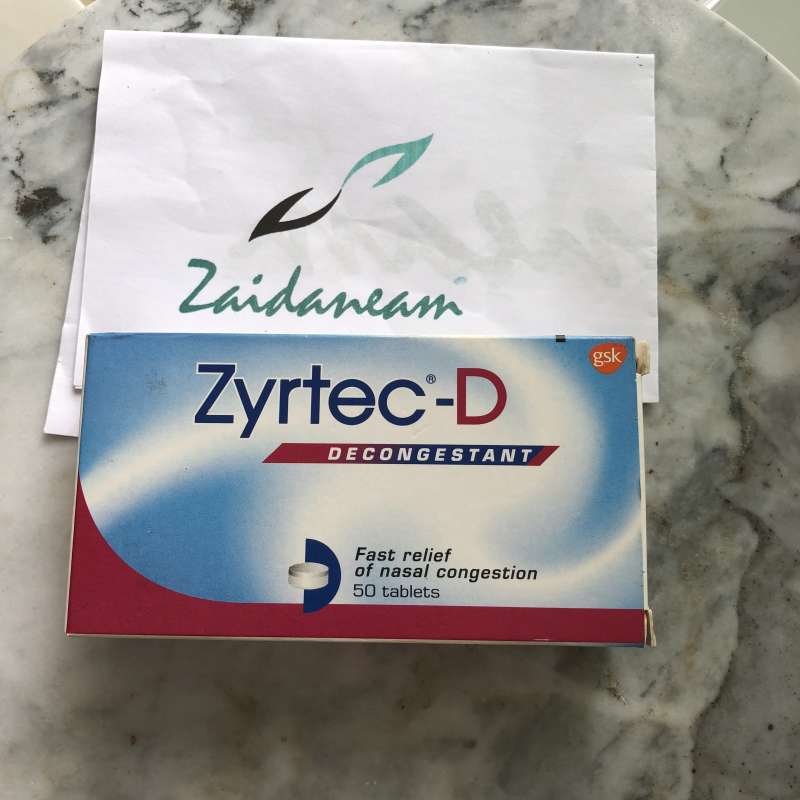 Promo ZYRTECD TABLET Decongestant 10 tab / Nasal Congestion [ECER 10