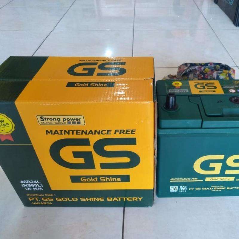 Jual GS Gold Shine Aki Mobil Toyota Corola NS 60 L (46B24L) di Seller