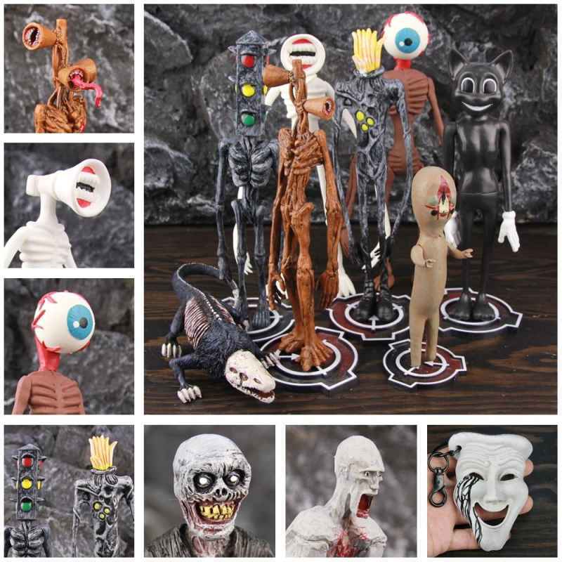Jual Anime SCP 6789 173 096 Siren Head The Original Sculpture Shy Guy ...