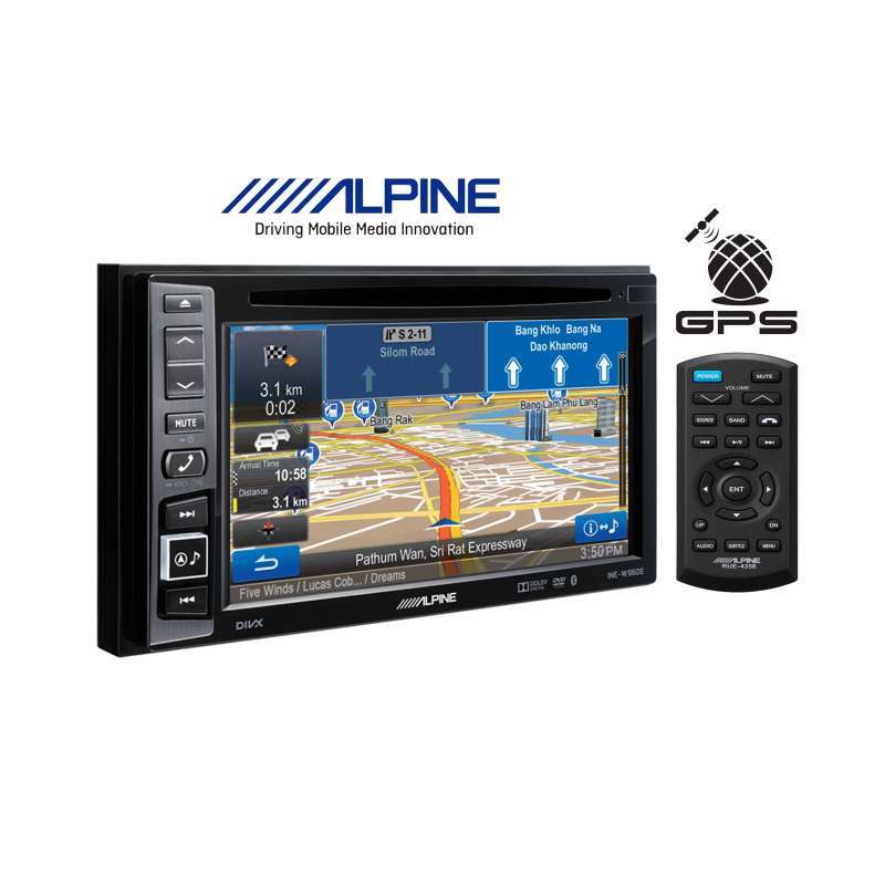 Jual Alpine INEW960E Double Din DVD Layar Sentuh Bluetooth GPS