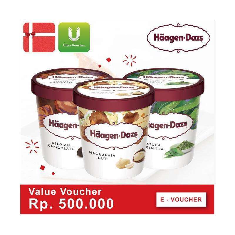 Jual Haagen-dazs Voucher Digital Value Rp. 500.000 Special Promo Grand ...