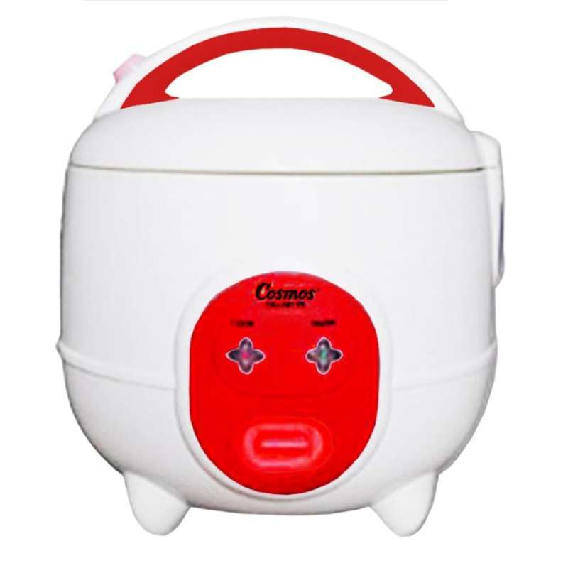 Promo Rice Cooker Cosmos CRJ1001 Low Watt Kapasitas 0,6 Liter Putih