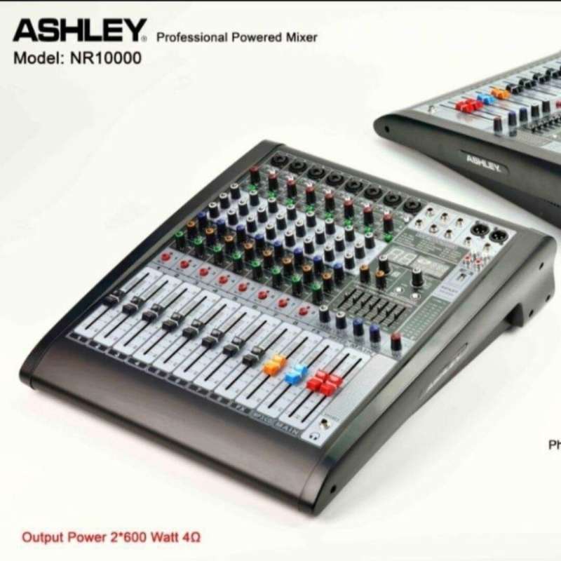 Jual Power Mixer Ashley Nr 10000 Original Bluetooth Usb 8 Channel Di Seller Sumber Maju