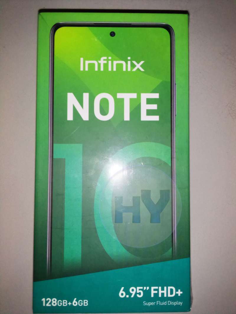 Jual INFINIX NOTE 10 6 128 (RAM 6GB, ROM 128GB) BNIB NEW SEGEL ORI