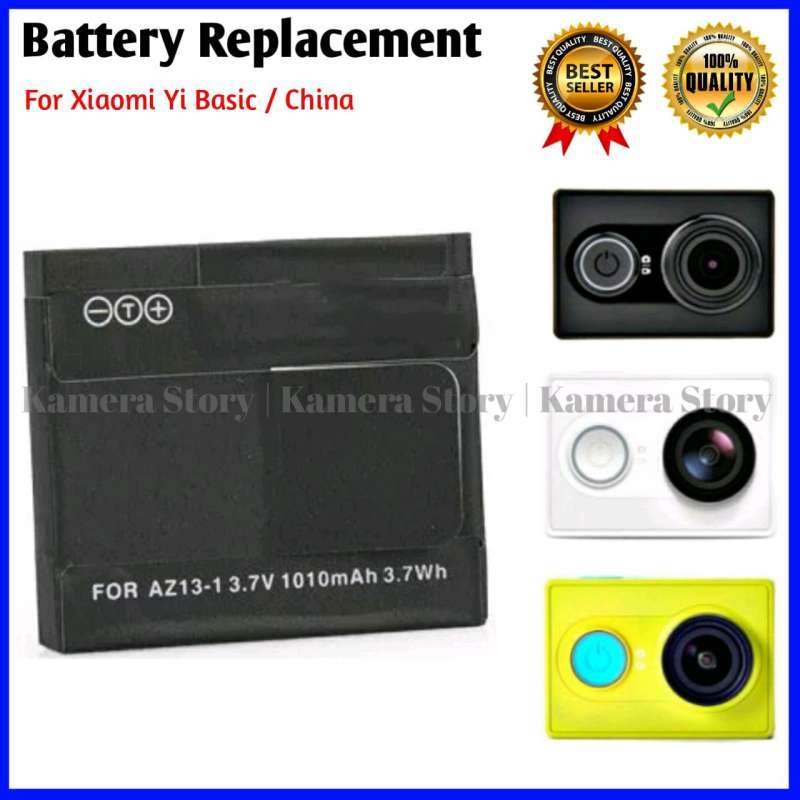 Jual Battery Replacement Baterai Cadangan Xiaomi Yi Cam Basic China