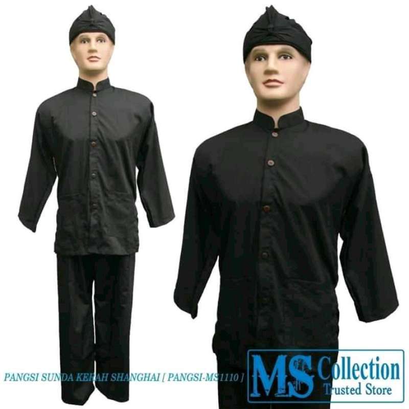 Jual baju pangsi sunda setelan baju adat sunda di Seller Habibie