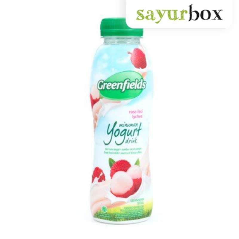 Jual Greenfields Yogurt Drink Lychee Botol 250 ml Sayurbox JKT di