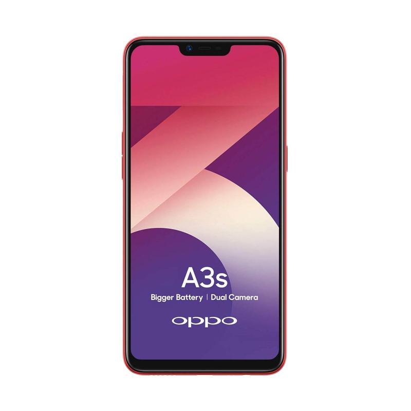 Jual OPPO A3S Smartphone [32GB/ 3GB] - Merah di Seller Star Ponsel