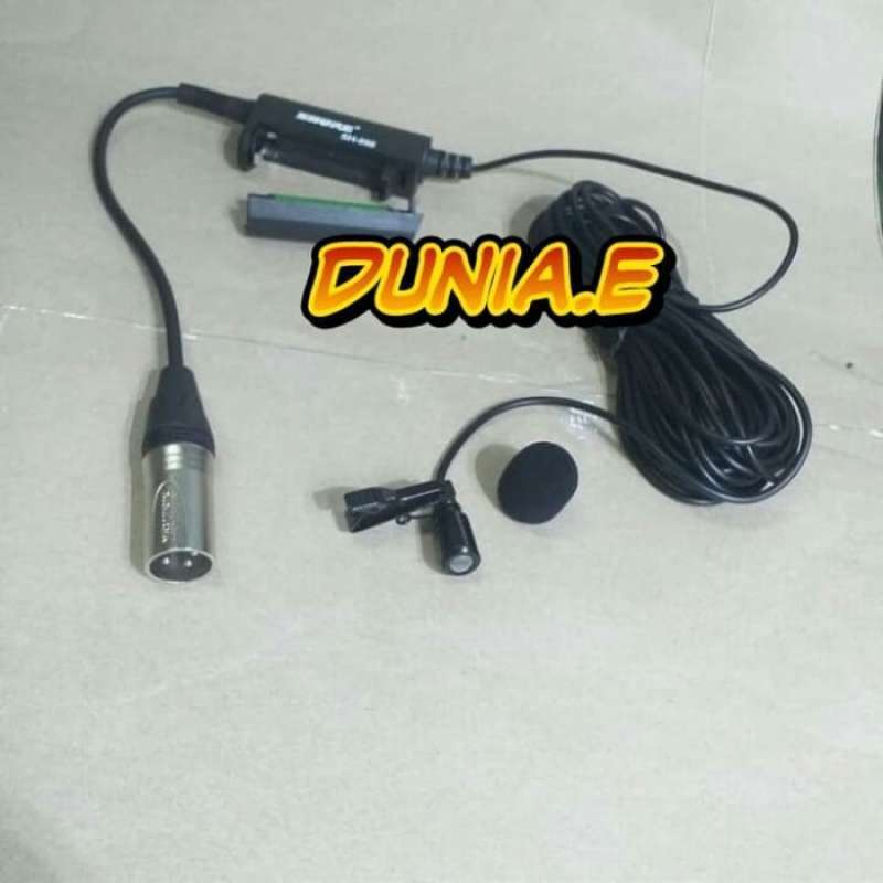 Jual BEST PROMO MIC CLIP ON jepit shure ECM xlr Jack MIXER condenser