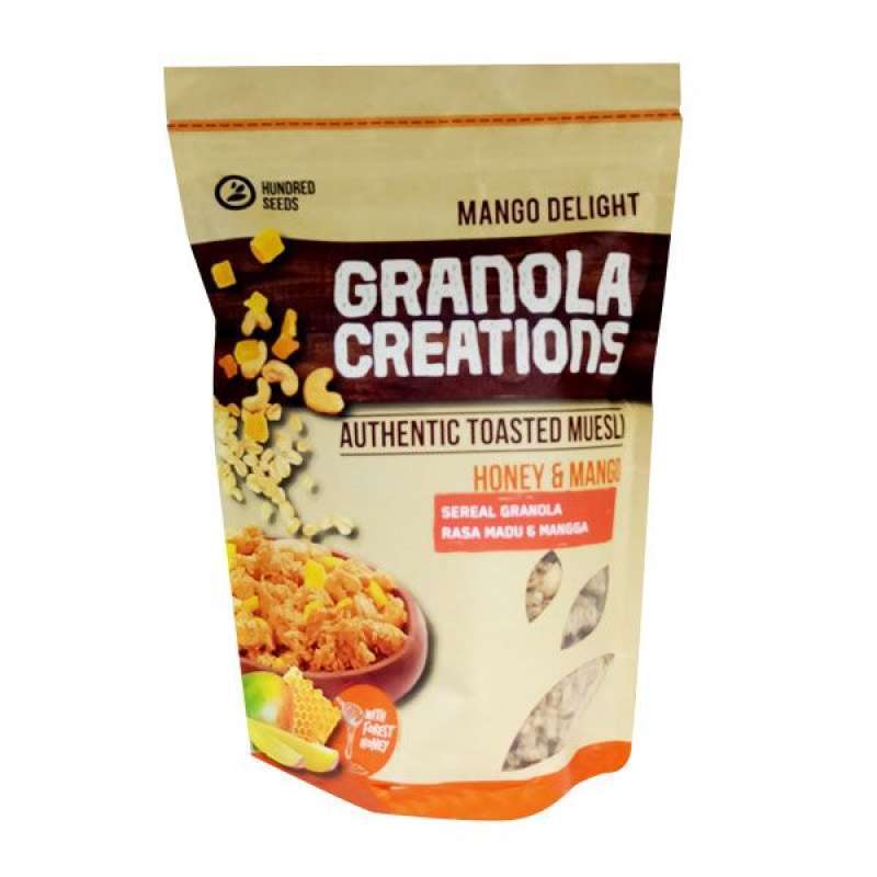 Jual GRANOLA CREATIONS HONEY&MANGO 400g di Seller Primo Citos