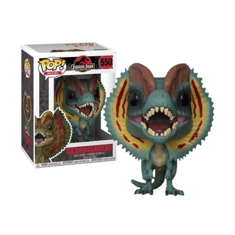 JURASSIC PARK dilophosauri 3.75/" POP Figura in vinile MOVIES FUNKO 550