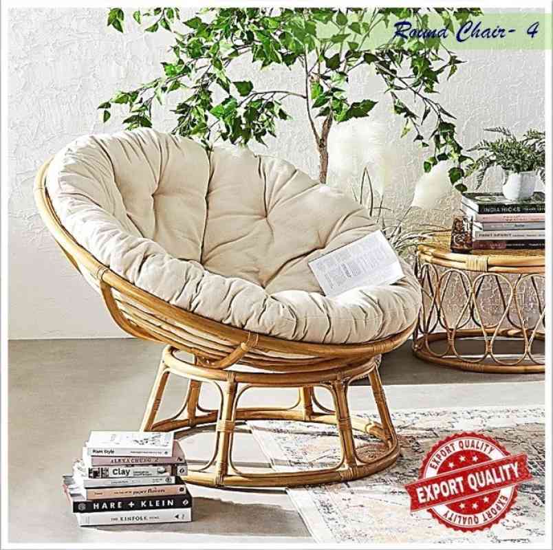 Chair Bulat Roda Jual Kursi Bulat Rotan / Rattan Round Chair di Seller de-Unique - Kota ...