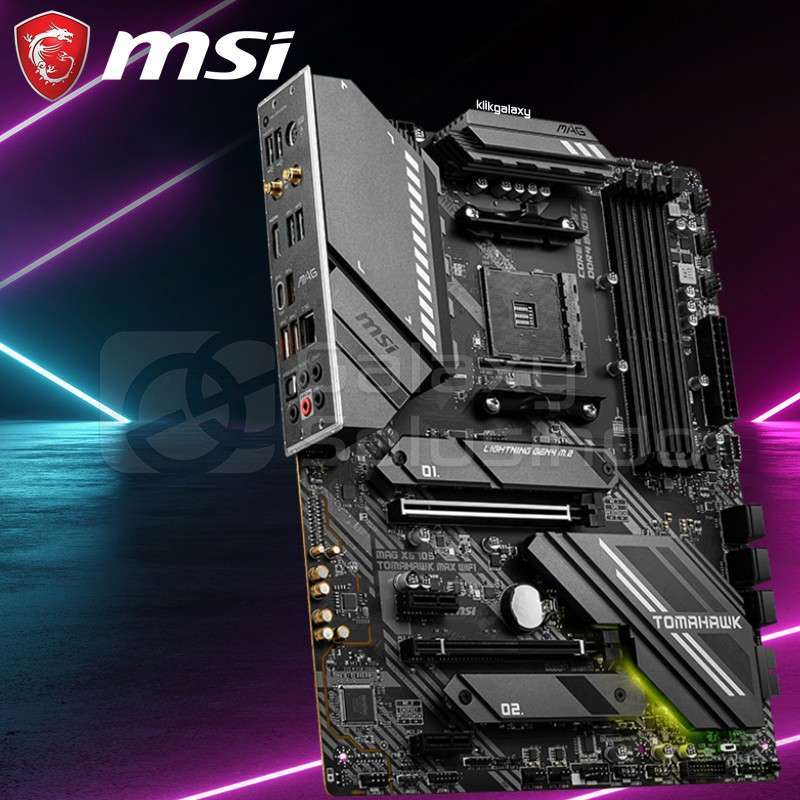 Jual Msi Mag X570s Tomahawk Max Wifi (amd Am4, X570, Ddr4