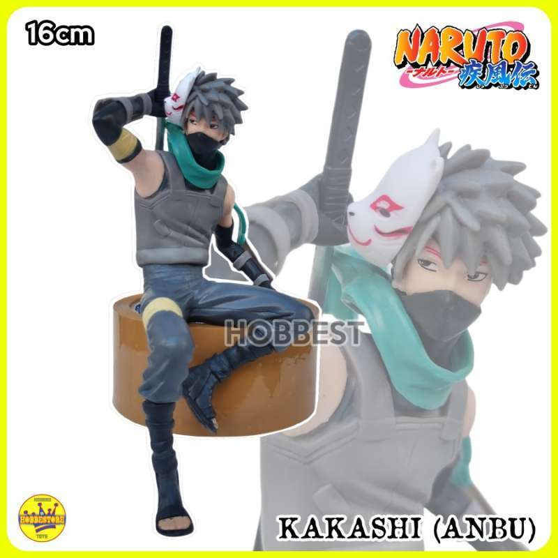 Jual NARUTO HATAKE KAKASHI ANBU Action Figure Miniatur Pajangan di