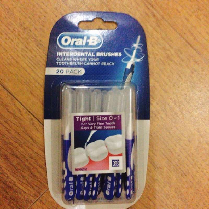 Jual Oral b interdental brushes 20 pack di Seller donkistore Tanjung