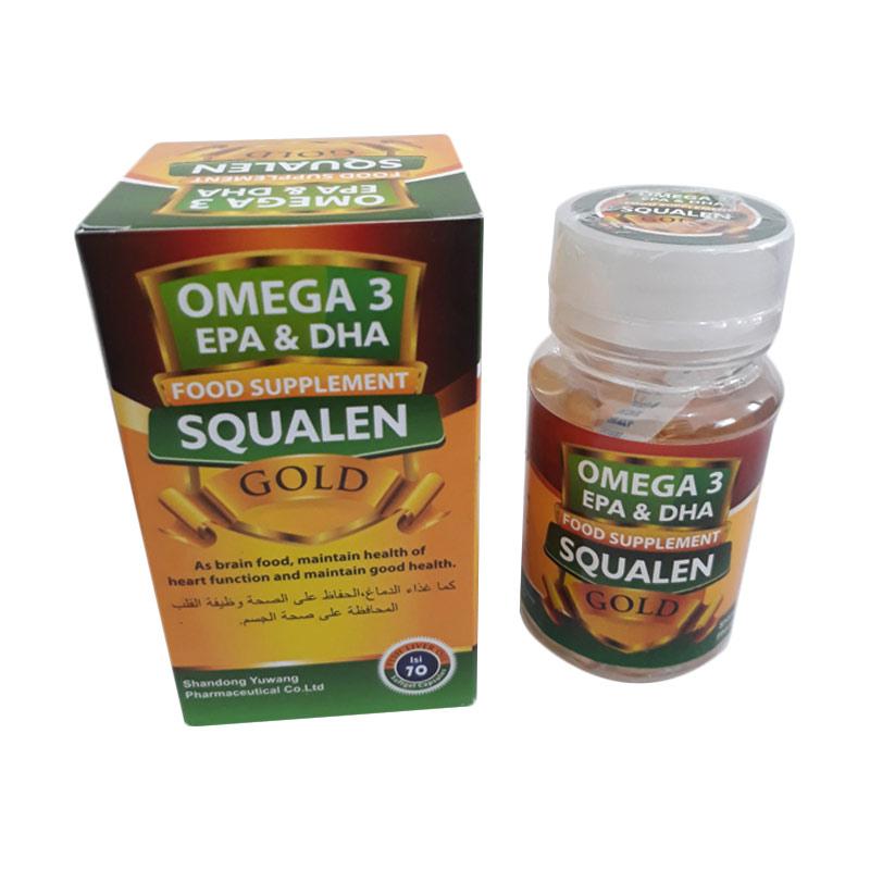 Promo Squalen Gold Omega 3 EPA & DHA Suplemen Makan [70 Kapsul] Diskon 25 di Seller Rumah Rubit