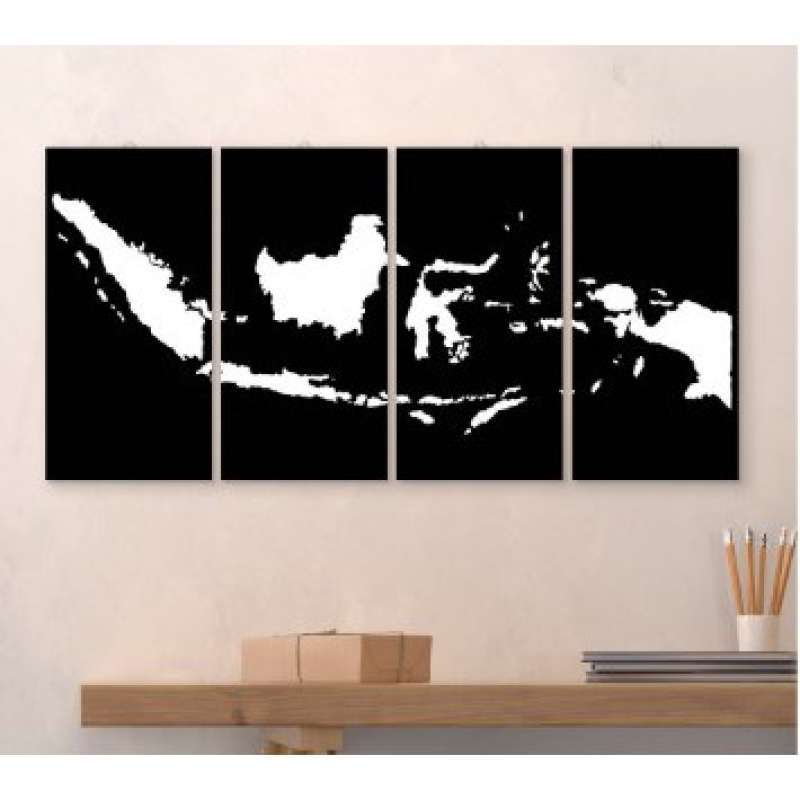 Jual Hiasan Dinding Dekorasi Rumah Pajangan Kamar Peta Indonesia Home