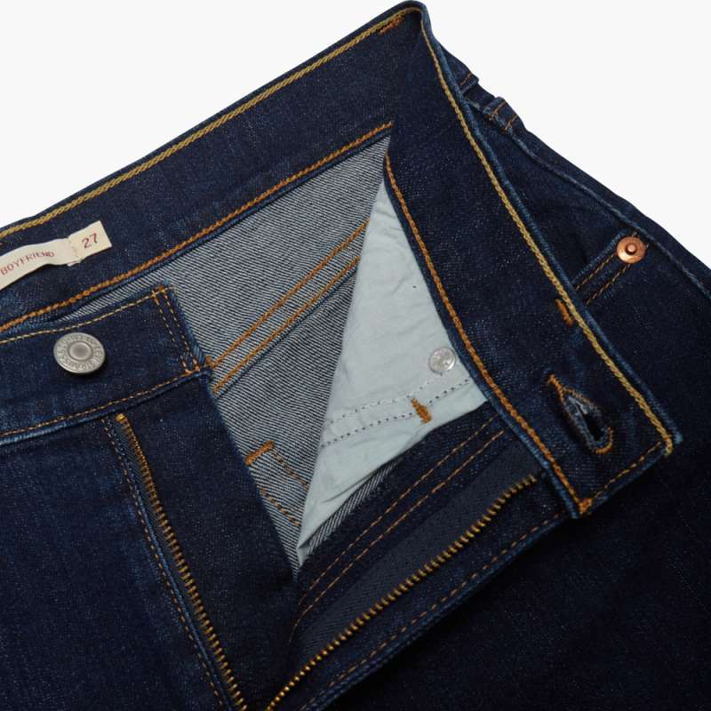 Promo Levi's Selvedge Hr Boyfriend Sunshine Daydream (197450002) Blue 25 Diskon 70 Di Seller