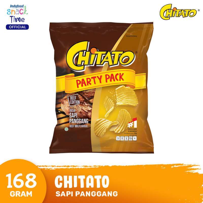 Jual Chitato Sapi Panggang Snack [168 G/ 1 Pcs] Di Seller Indofood ...