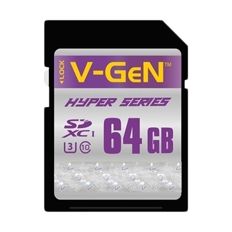 Jual VGeN Hyper Series SDXC UHS3 Class 10 Memory Card [64 GB