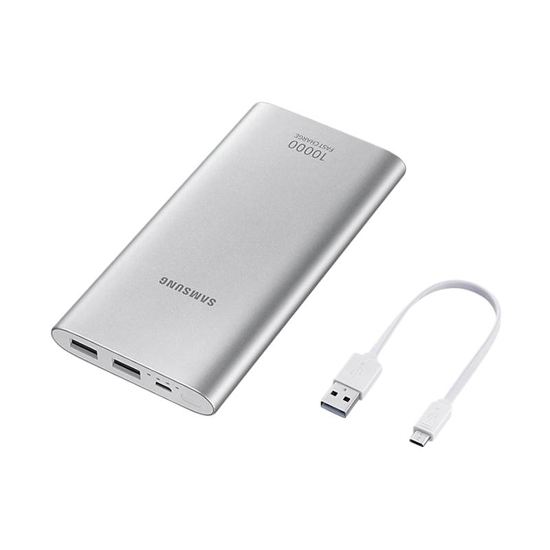 Jual Samsung Fast Charging Battery Pack Powerbank Silver [10000 Mah