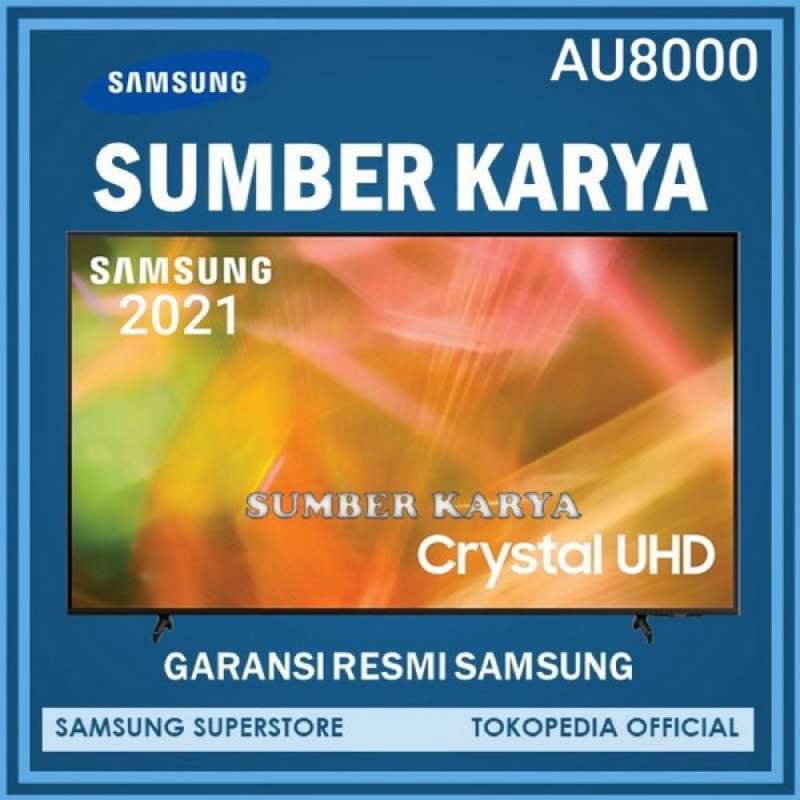 Jual 50Au8000 Samsung Crystal Uhd Smart Led Tv 50 Inch Flat 4K ...