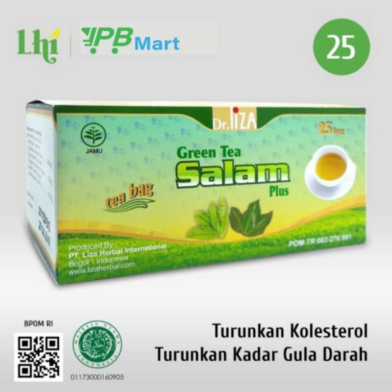 Promo Teh Hijau Daun Salam Green Tea untuk Kolesterol dan Gula Darah