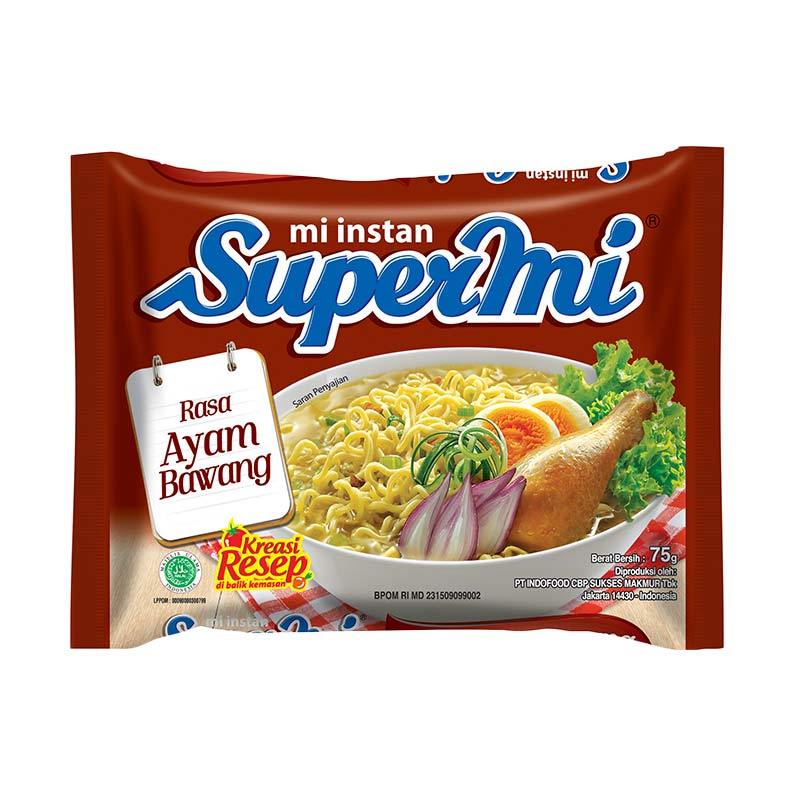 Jual Supermi Rasa Ayam Bawang Mie Instan [75 G] Di Seller Kasimura ...