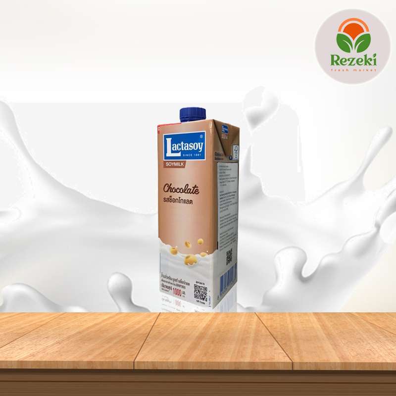 Promo Lactasoy Chocolate Soy Milk [1000mL] Diskon 13 di Seller Rezeki
