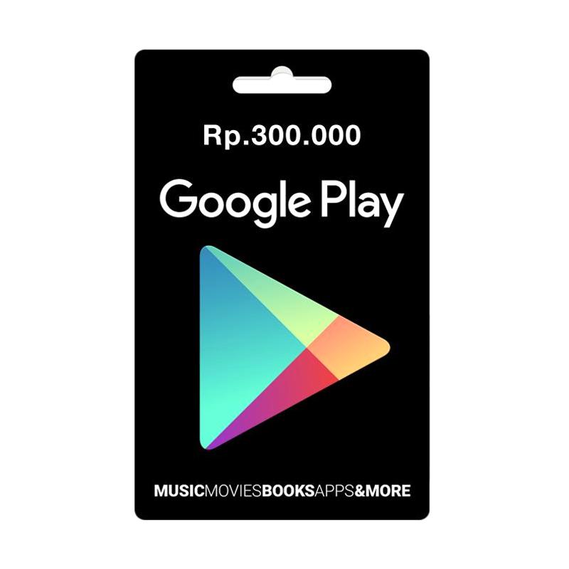 Promo Google Play Gift Card Voucher Game [IDR 300.000] Diskon 16% di Seller Jaya Online Store