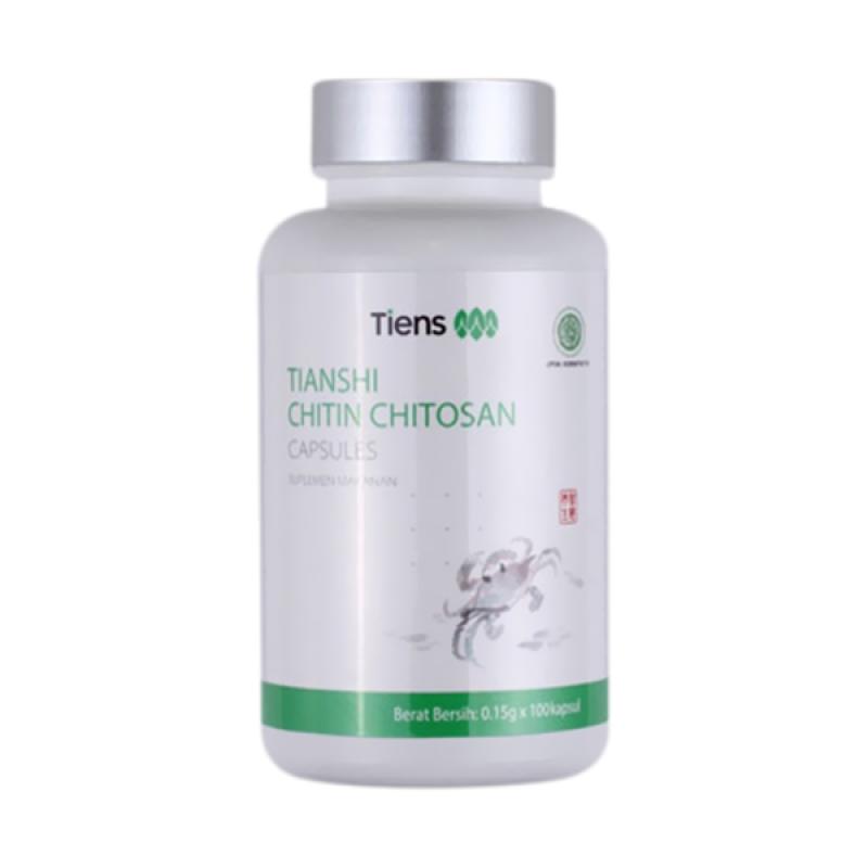 Jual Tiens Chitin Chitosan Obat Penurun Berat Badan [100 Kapsul