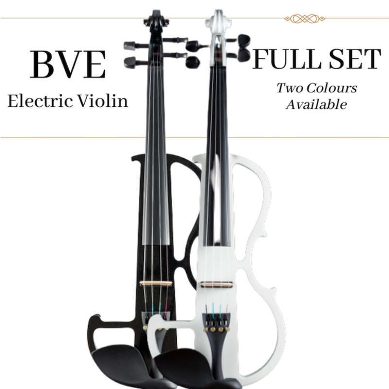 Jual Belcanto Violins Electric Violin Full Set Black di Seller