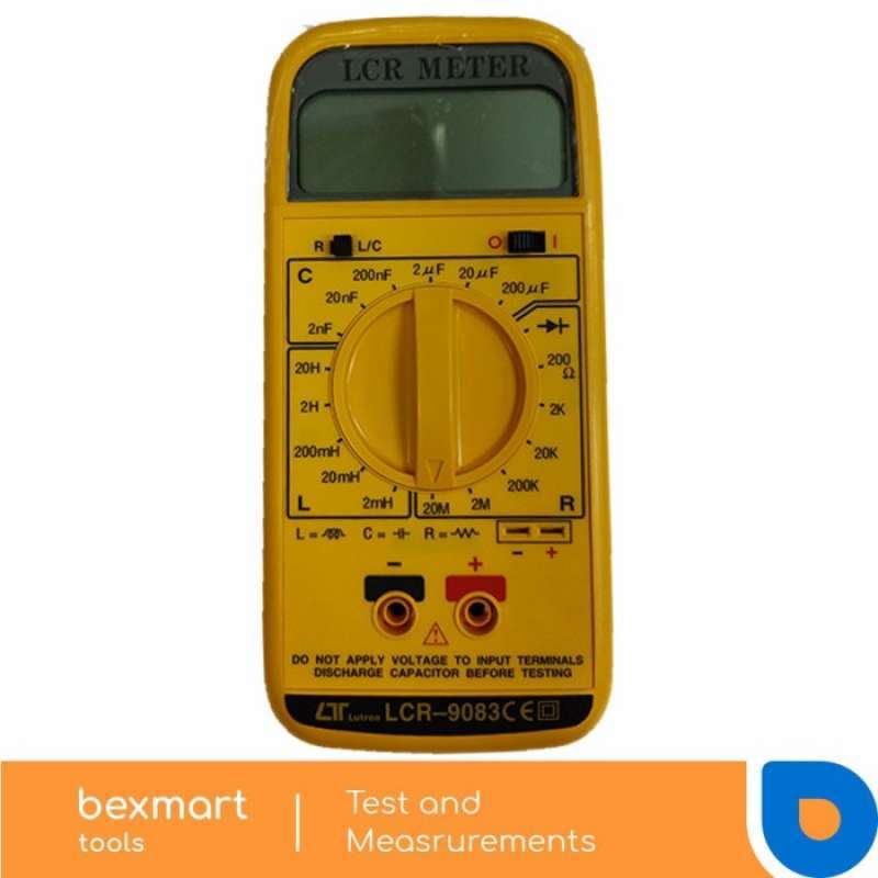 Jual LUTRON LCR9083 Digital LCR Meter/LCR9083/LCR 9083 di Seller Bexmart Glodok, Kota Jakarta