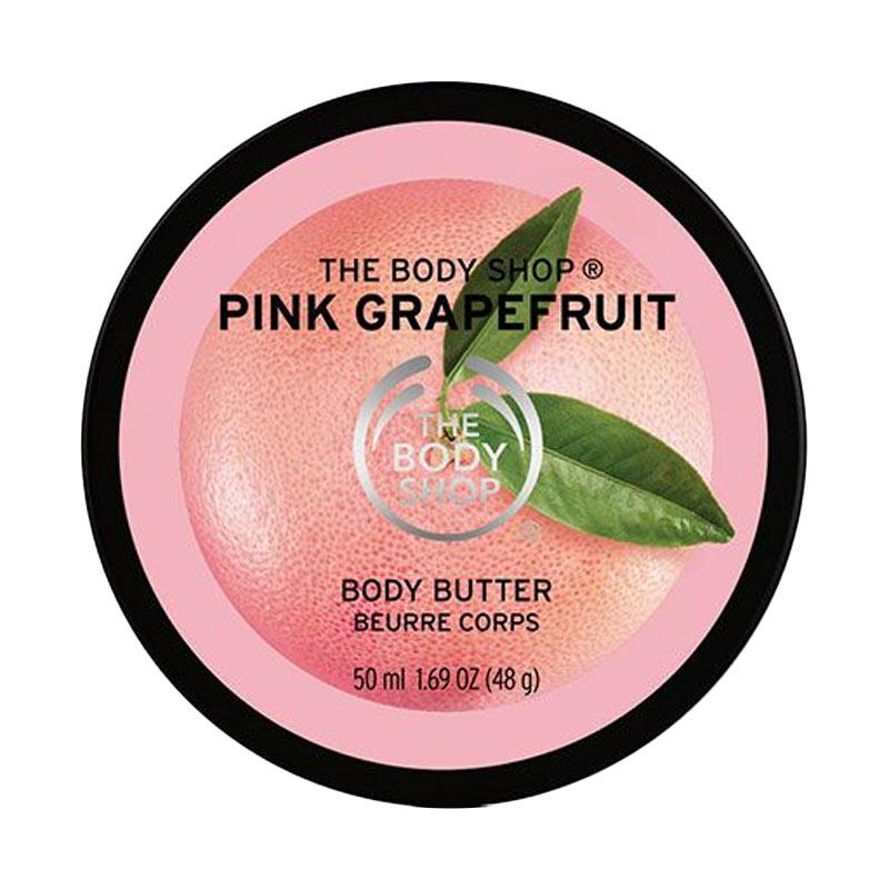 Promo The Body Shop Pink Grapefruit Body Butter [50 mL] Diskon 45 di Seller dNC Fashion Kab