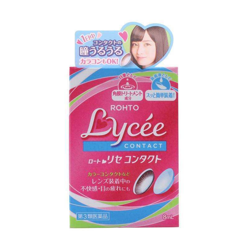 Jual Rohto Lycee Eye Drops For Contact Lens Users Di Seller Hello