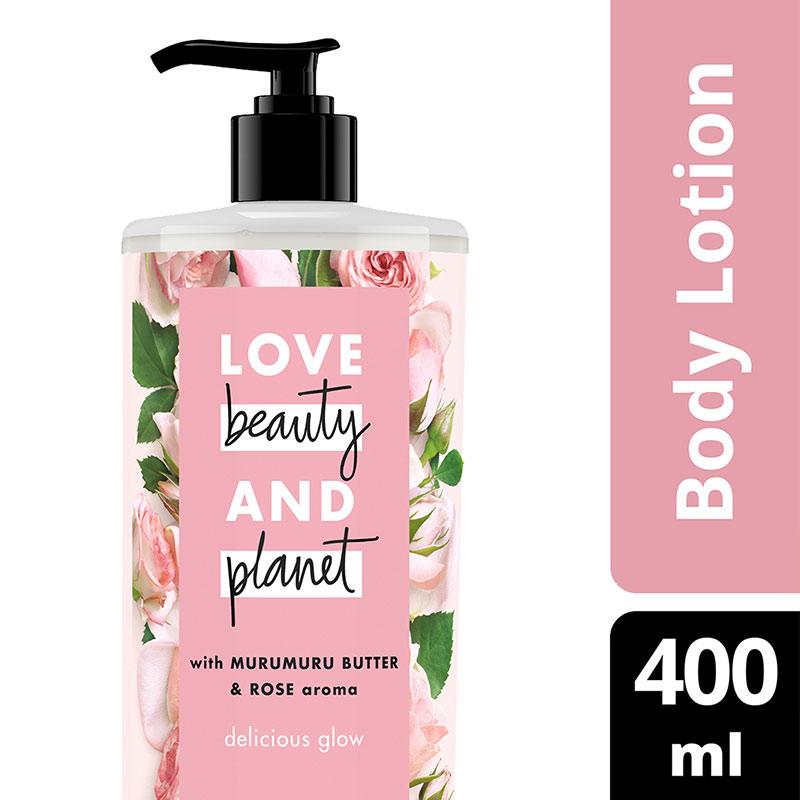 Jual LOVE BEAUTY & Murumuru Butter & Rose Body Lotion [400 mL
