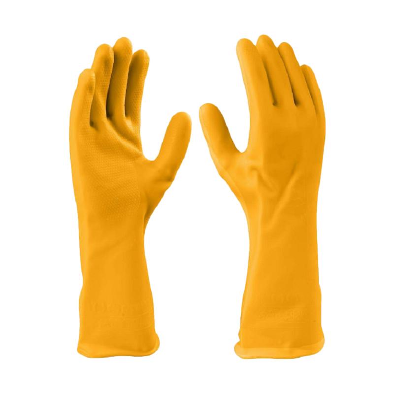 Jual INGCO Gloves PVC Karet Sarung Tangan Tebal Berkebun or Cat Rumah