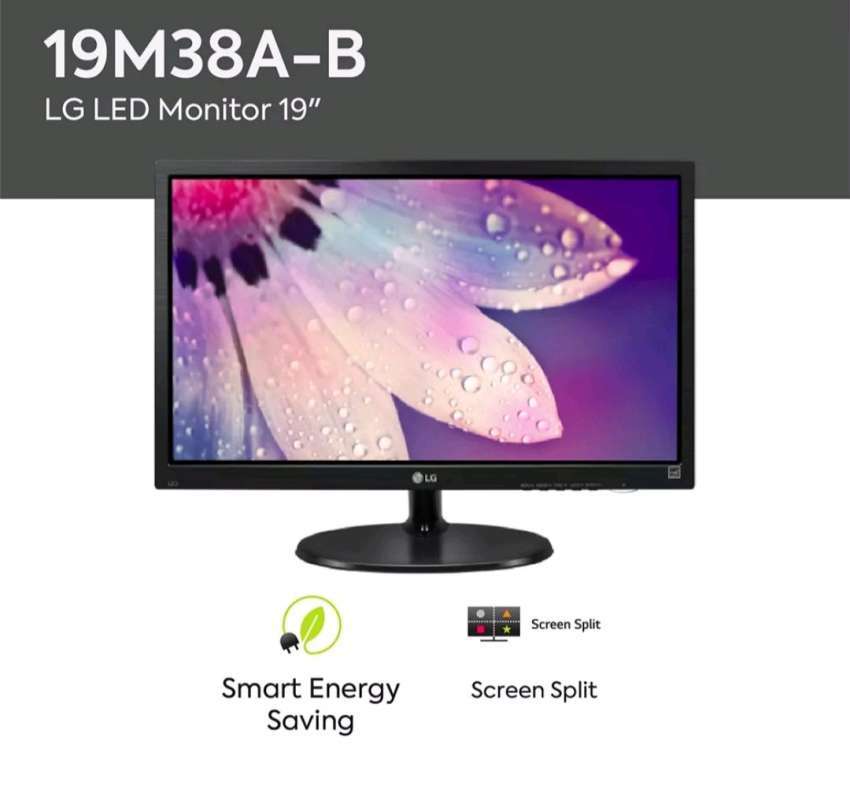 Jual LG 19M38A Led Monitor 19 inch HD Vga Port di Seller VIXION HOME