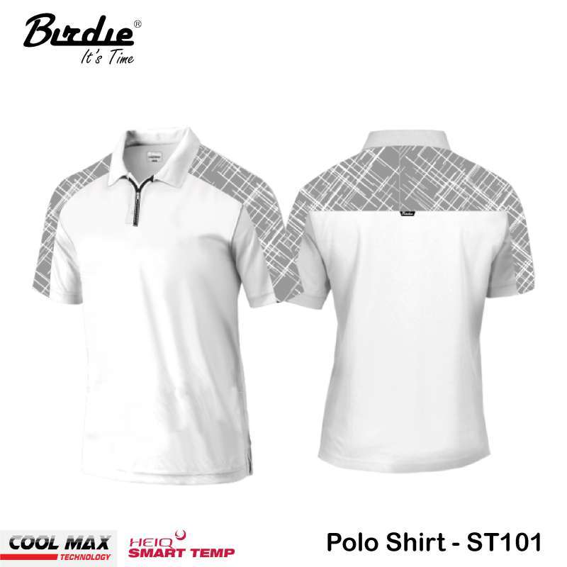 Jual Birdie Baju Polo Shirt Golf Polyester Drifit CoolMax Staylish ST ...