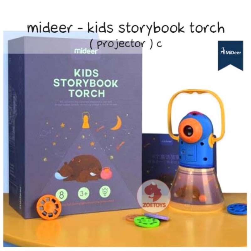 Jual Zoetoys Mideer Kids Storybook Torch ( Projector ) C 11 stories