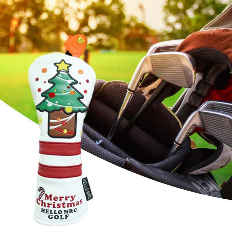 Jual Golf Head Cover Fits Drivers Protector Accessories Headcover white