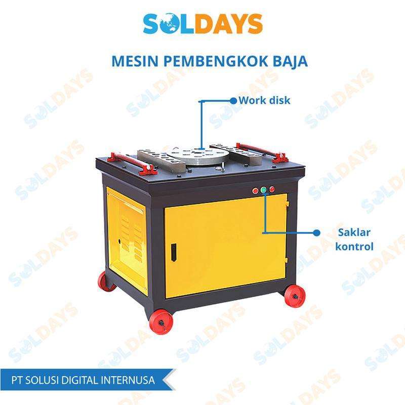 Jual Rebar Bending Machine/50 weighted/Mesin Pembengkok Batang Baja di Seller SOLDAYS Grogol