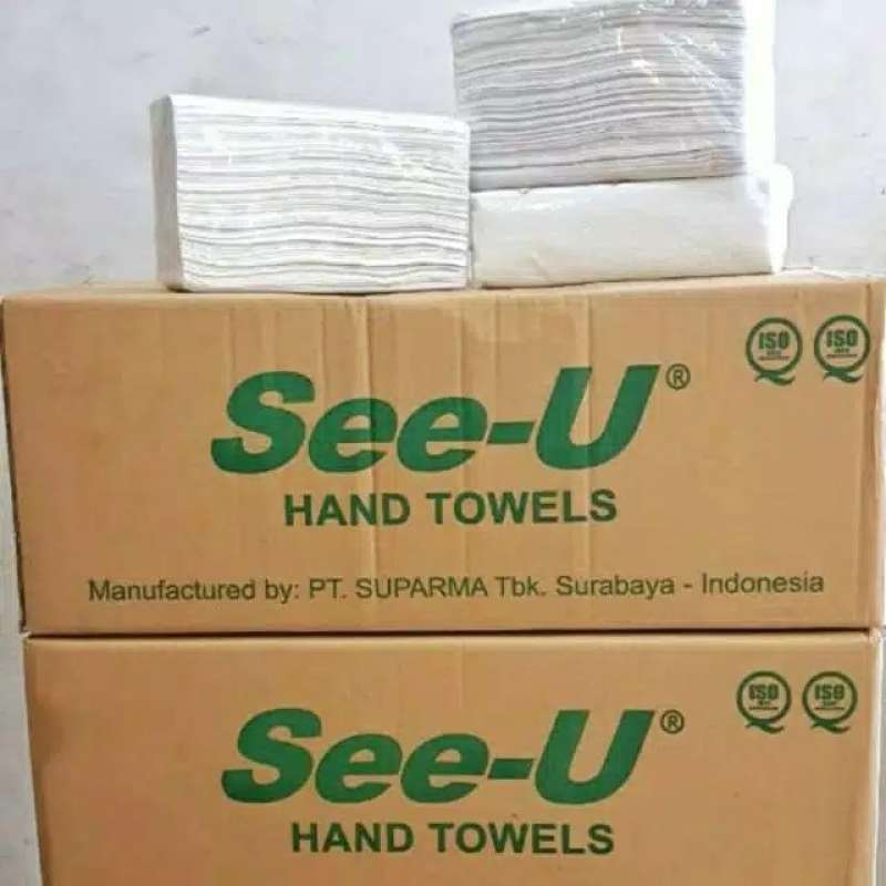 Promo Handtowel Tisu / Tissue See-u Hand Towel Wastafel See U (1 Dus