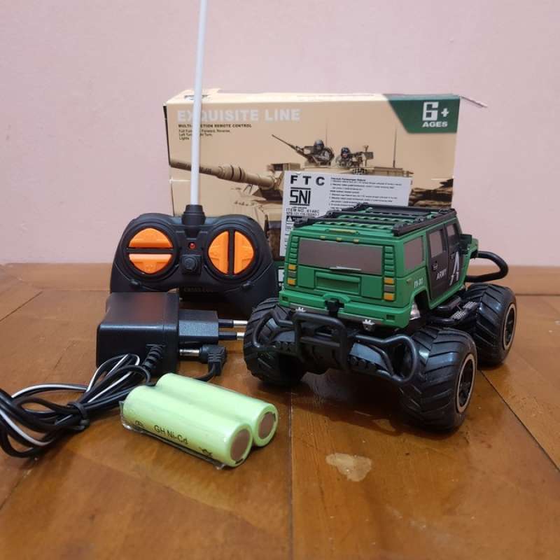 Jual RC CAR JEEP ARMY MILITARY MAINAN REMOTE CONTROL MOBIL di Seller