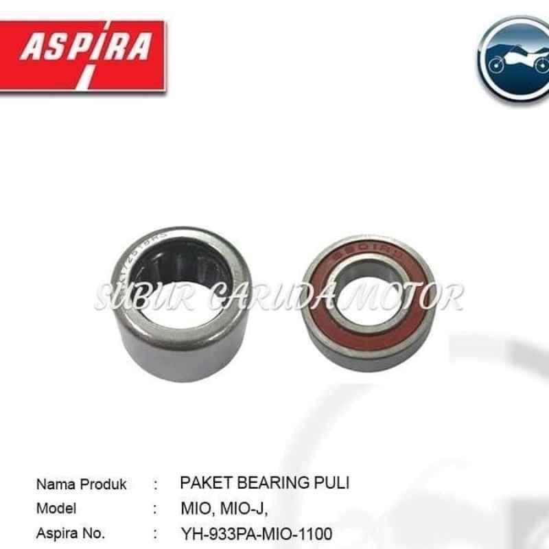 Jual BEARING PULI MIO SPORTY SOUL GT J M3 Z PULLEY SET PAKET LAHER BAMBU DAN 6901 RS di Seller